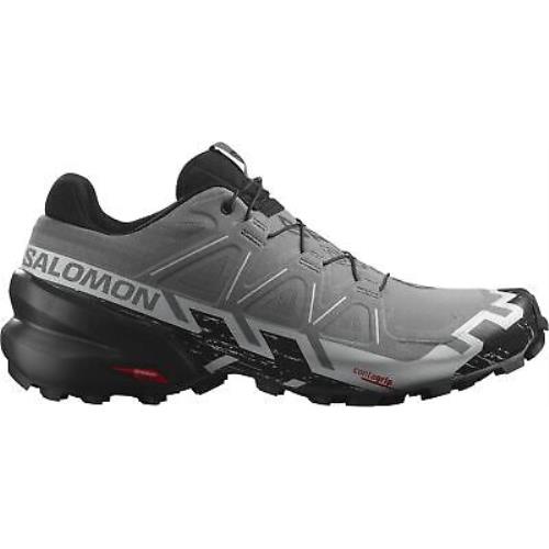 Salomon Speedcross 6 Men`s Trail Running Shoes Quiet Shade/black/pearl Blue M1