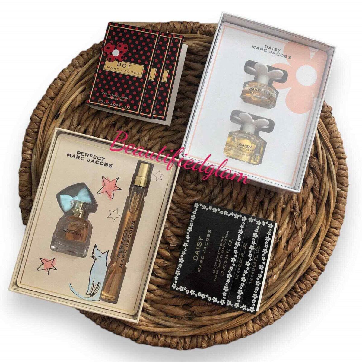 10-PC Marc Jacobs Perfume Bundle Set For Women