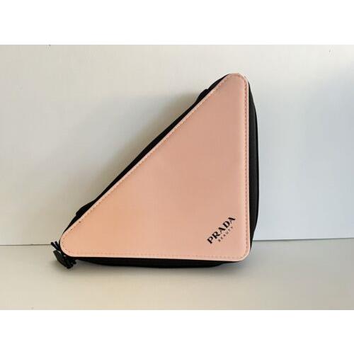 Prada Beauty Pink Bag Clutch Triangle Shaped Fragrance Perfume Promo Bag