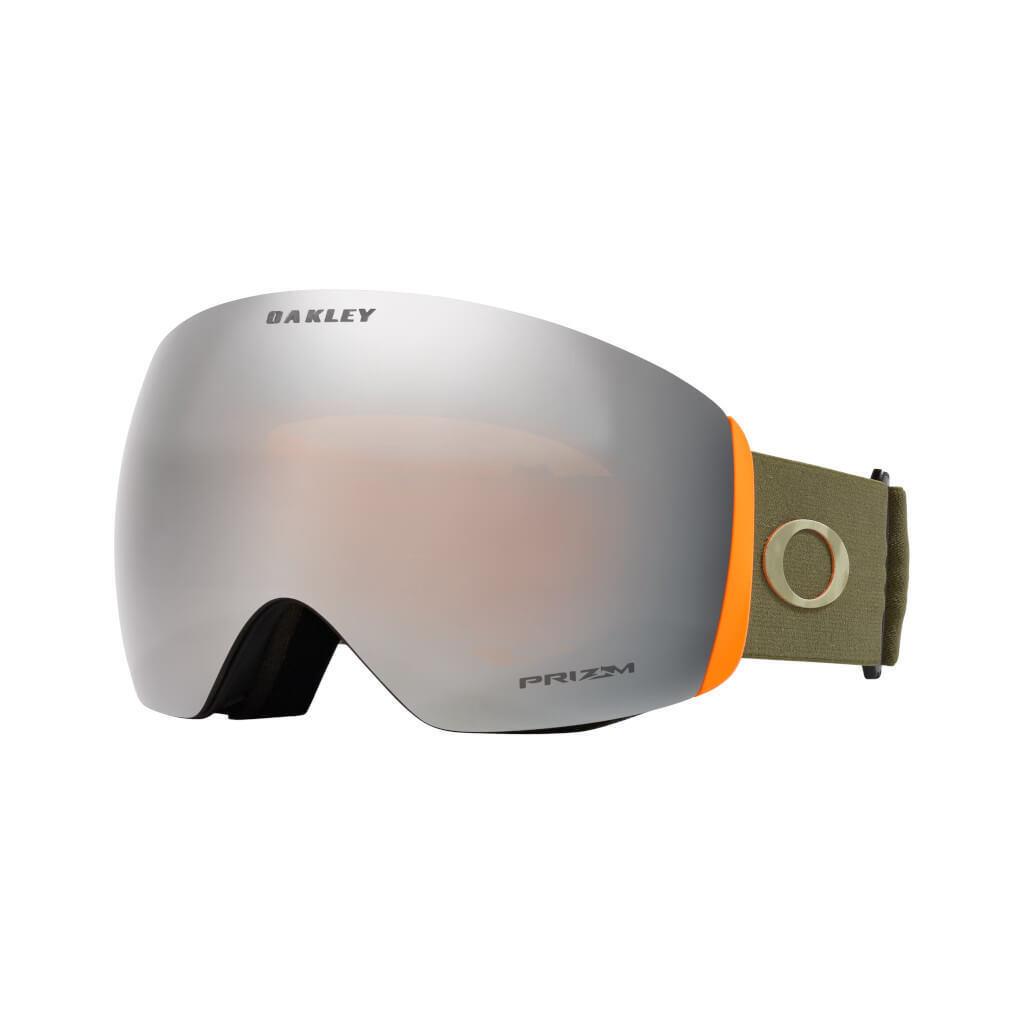 Oakley Flight Deck L Snow Goggles Prizm Lenses Authorized Oakley Dealer Dark Brush Fog - Prizm Black Iridium