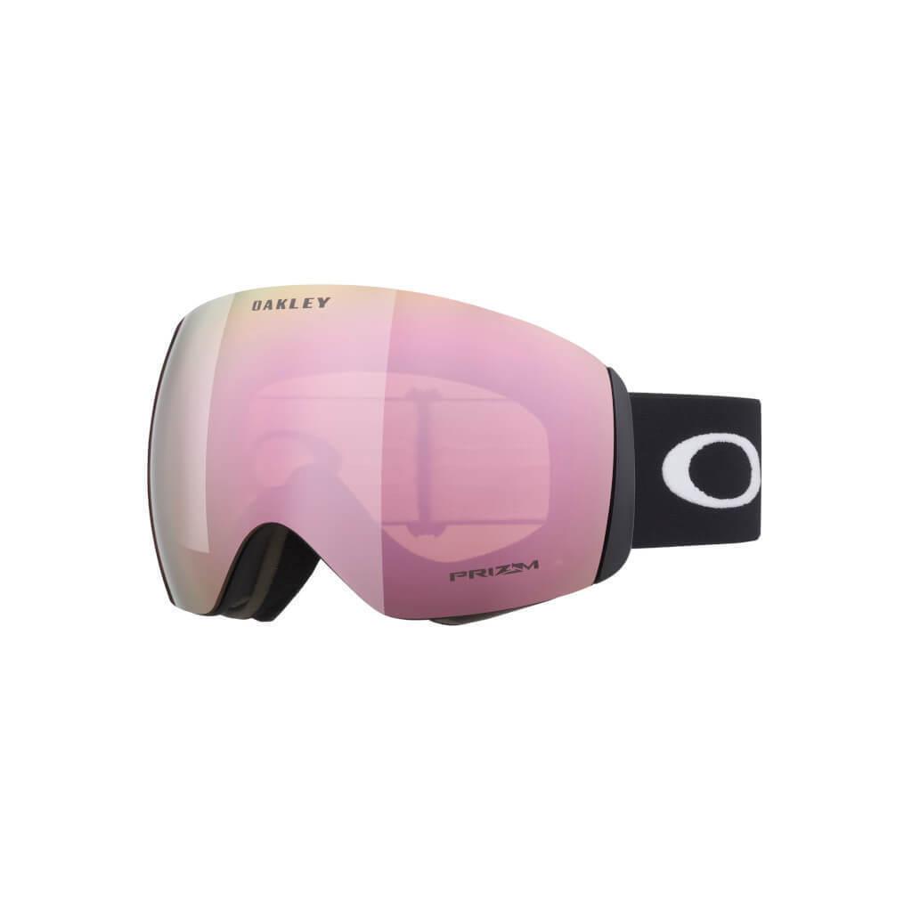 Oakley Flight Deck L Snow Goggles Prizm Lenses Authorized Oakley Dealer Matte Black - Prizm Rose Gold