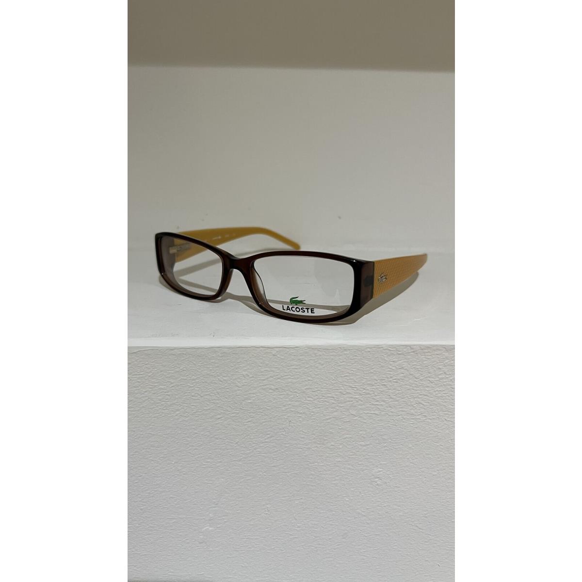 Lacoste L2607-210 Brown Eyeglasses