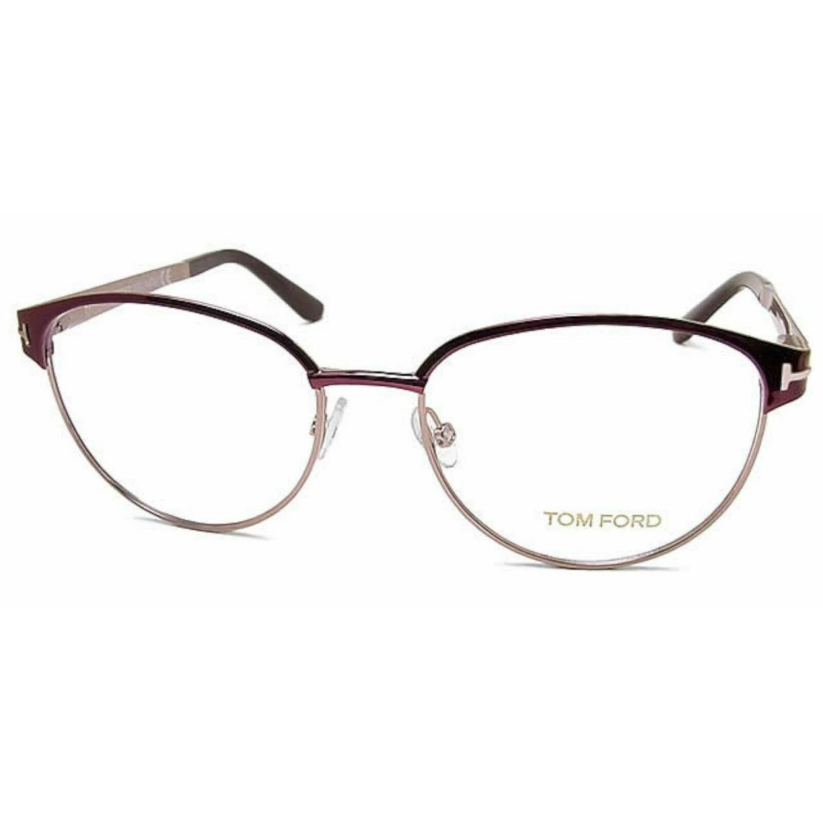 Tom Ford TF5273-074 Womens Designer Violet Copper RX Eyeglass Frames