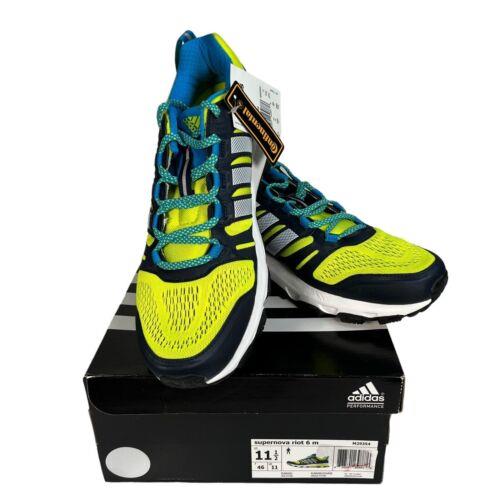 Adidas Mens Supernova Riot 6 M Shoes M29354 Trail Running Sneakers Size 11.5