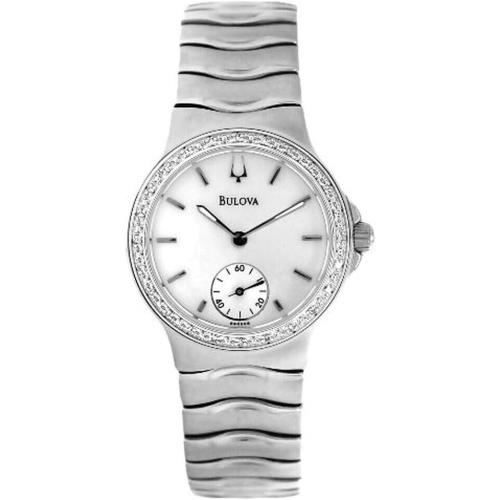 Bulova Diamonds Women`s Watch 96R005 Stainless Steel Retail