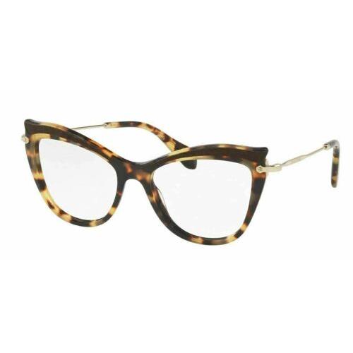 Miu Miu Eyeglasses VMU06P VIF1O1 Tortoise Frames 51MM Optical Frame