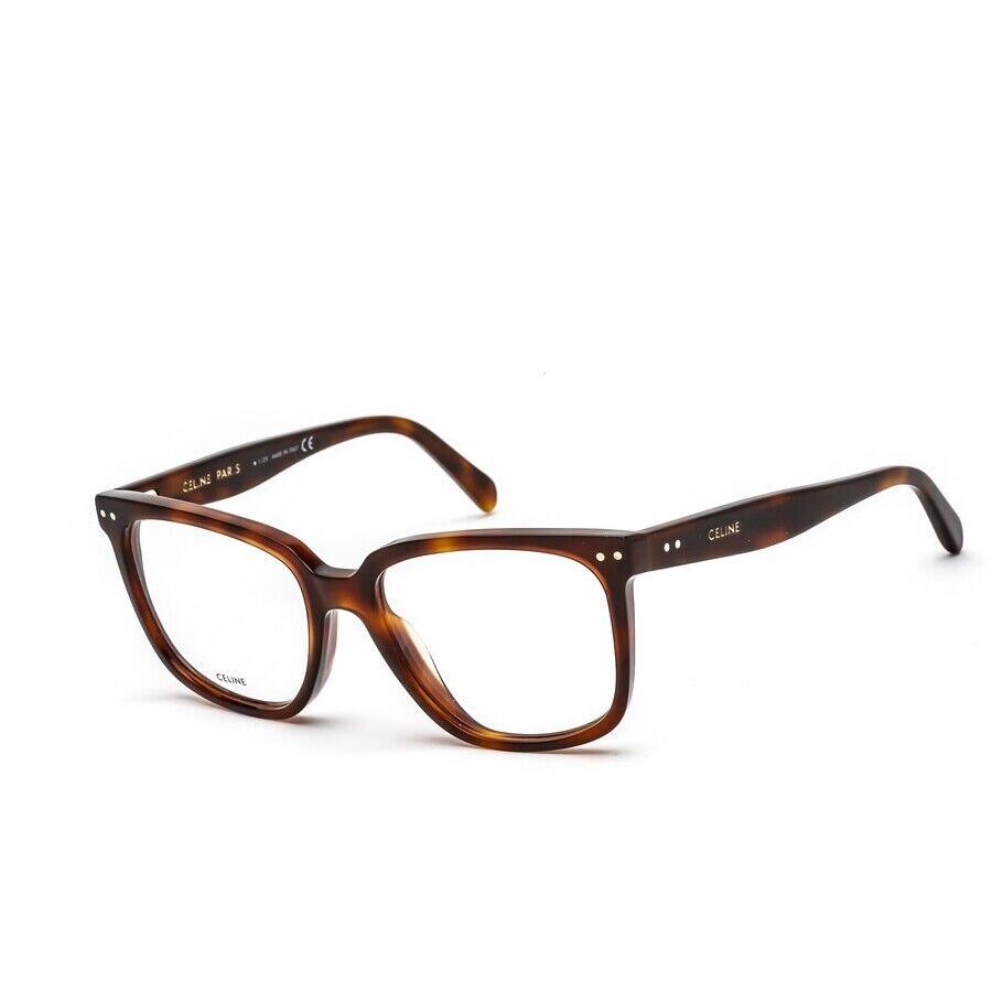 Celine Paris CL50020I 053 Square Havana Eyeglasses