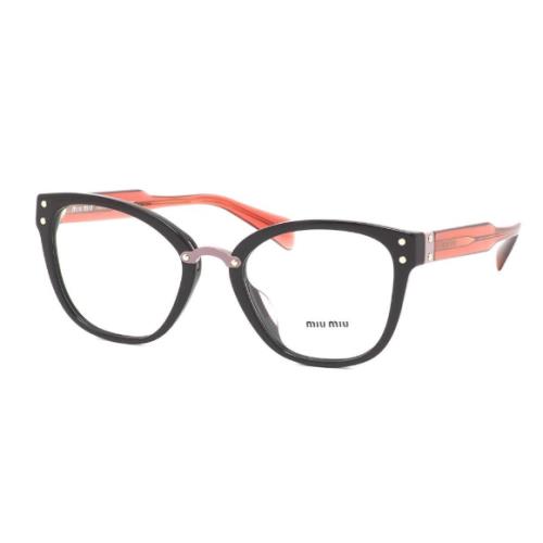 Miu Miu Women`s Eyeglasses Brown W/demo Lens MU04QVA DHO1O1 52