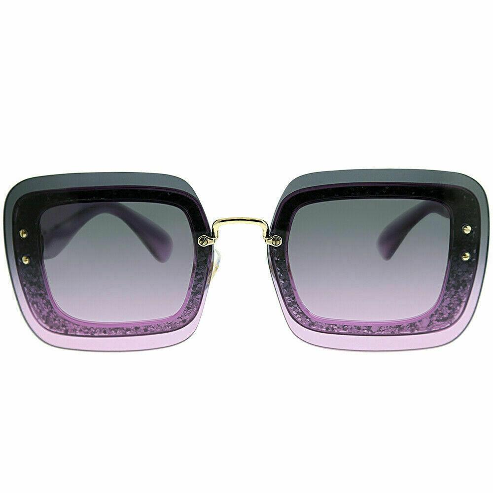 Miu Miu MU01RS 101153 67 Violet Sunglasses Violet Gradient Lens