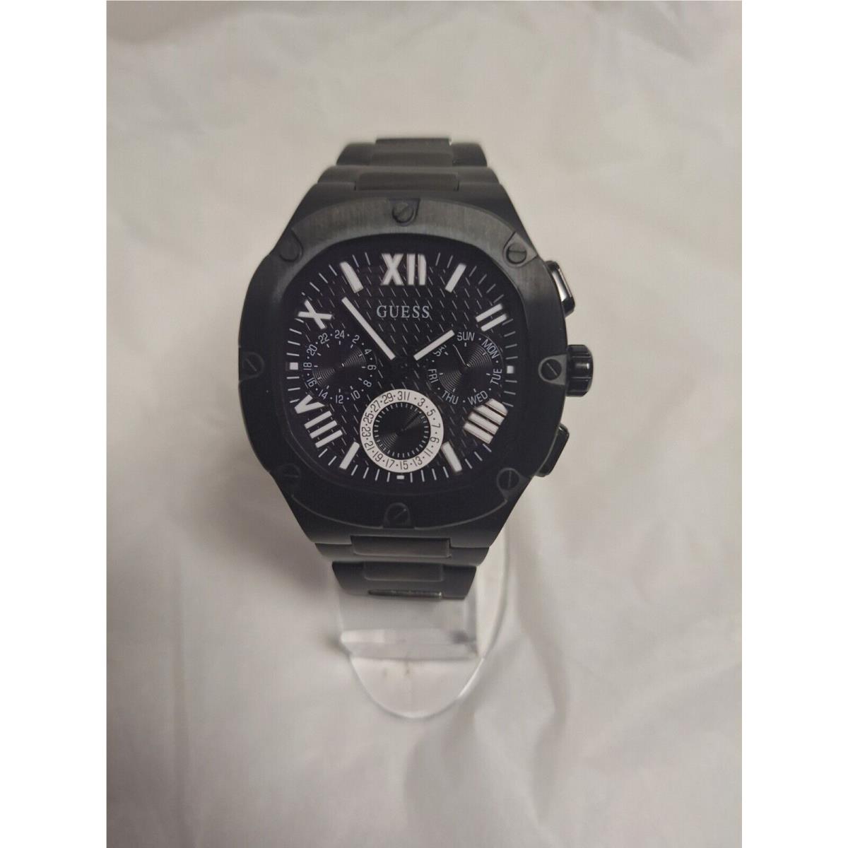 Guess Black-tone and Black Multifunction Watch Chronograph Mens Watch