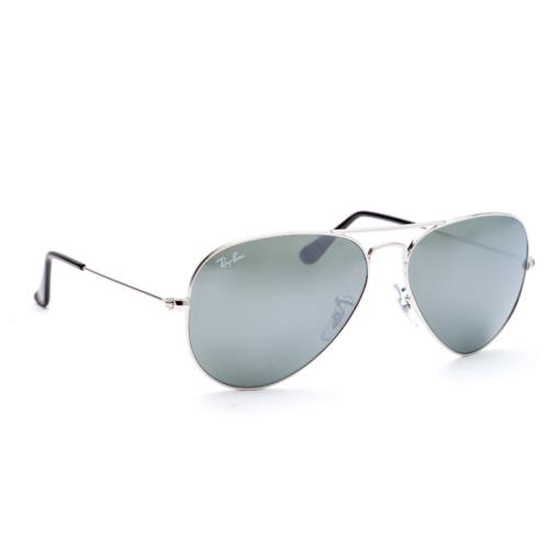 Ray-ban Aviator Silver Mirror Large Metal Unisex Sunglasses RB3025-W3277-58