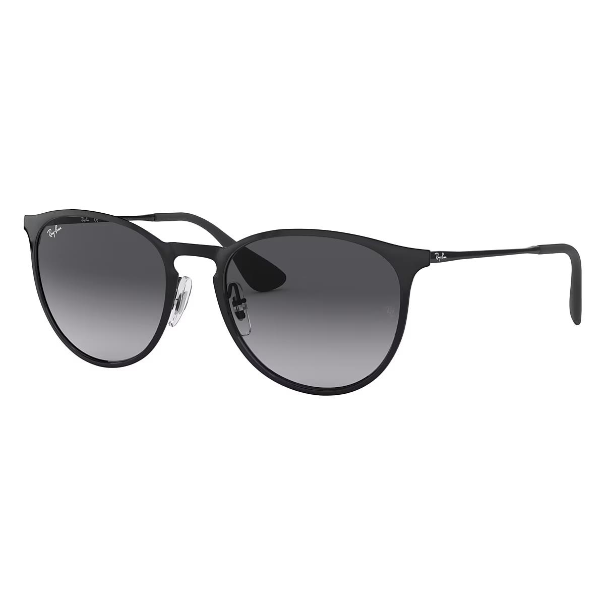 Ray-ban RB3539 002/8G Phantos Polished Black/gray Gradient Sunglasses