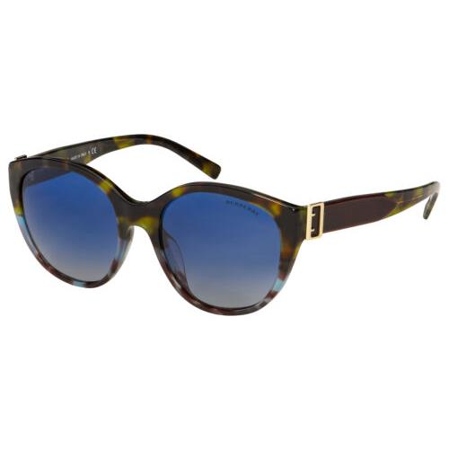 Burberry Sunglasses BE 4242F 36364L 55 Havana Frame Blue Gradient Lens