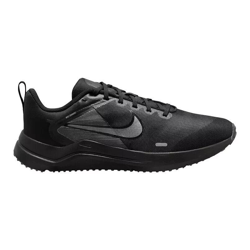Nike Downshifter 12 Men`s Road Running Shoes Black Particle Gray 8.5 m