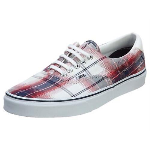 Vans Era 59 Skate Shoe Unisex Style : Vn-0zms - RED/NAVY