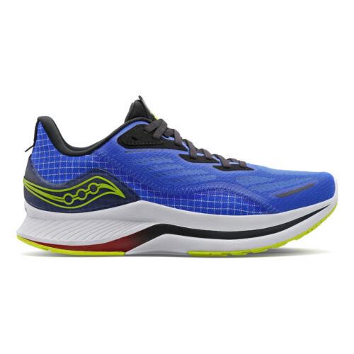 Saucony Men`s Core Endorphin Shift 2 Running Shoe Blue RAZ/Acid