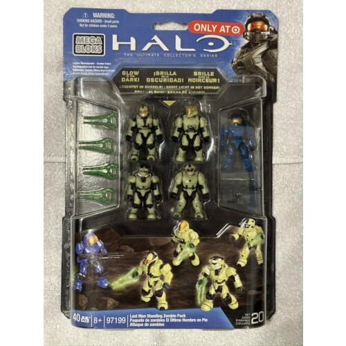 Mega Bloks Halo Last Man Standing Zombie Pack 97199 Target Exclusive