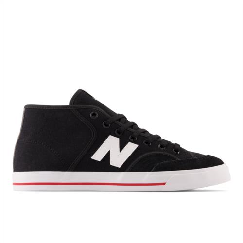 New Balance Numeric Men`s 213 Pro Court Mid Black White Shoes