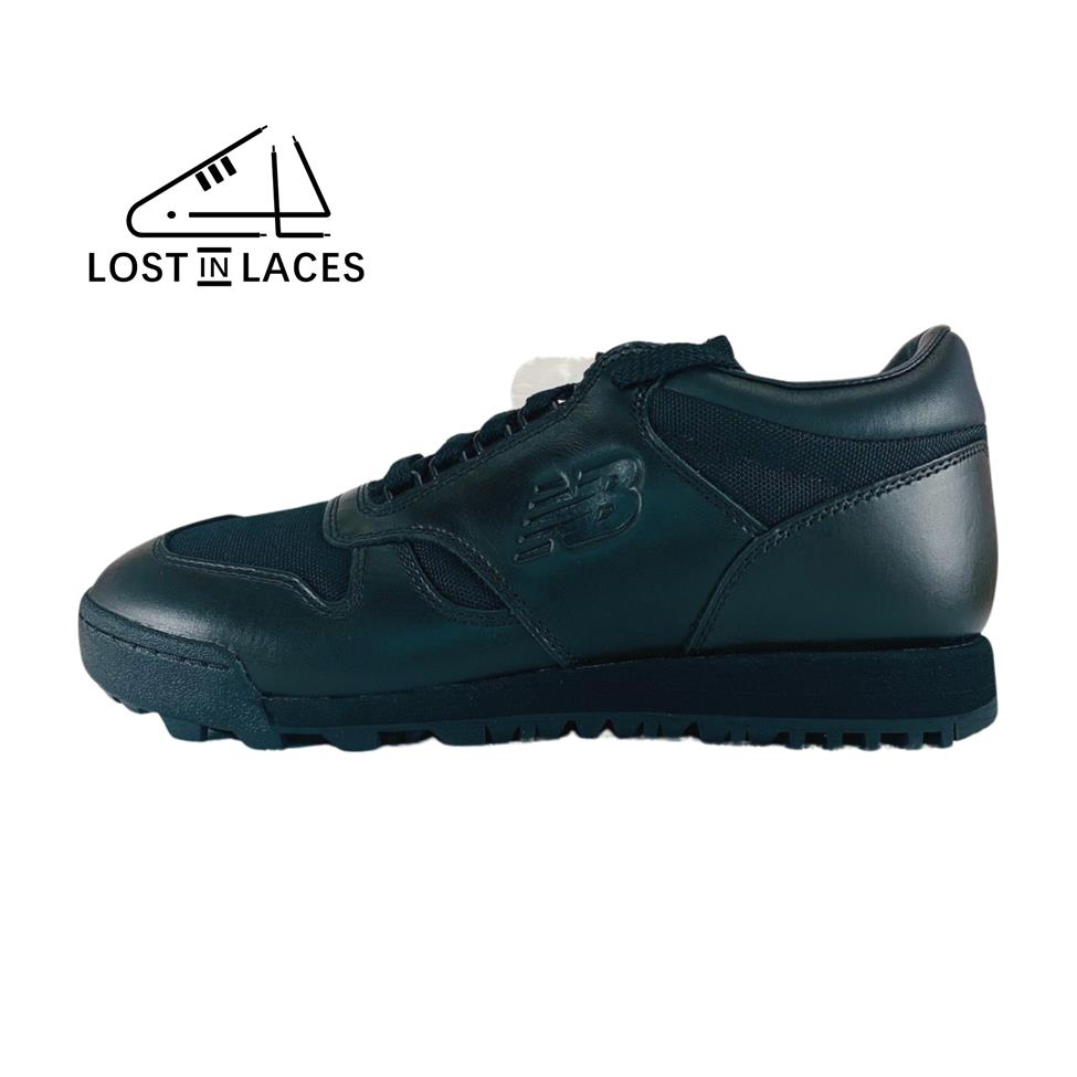 New Balance Rainier Low Triple Black Sneakers New Shoes Ualgsbbb Men`s Sizes