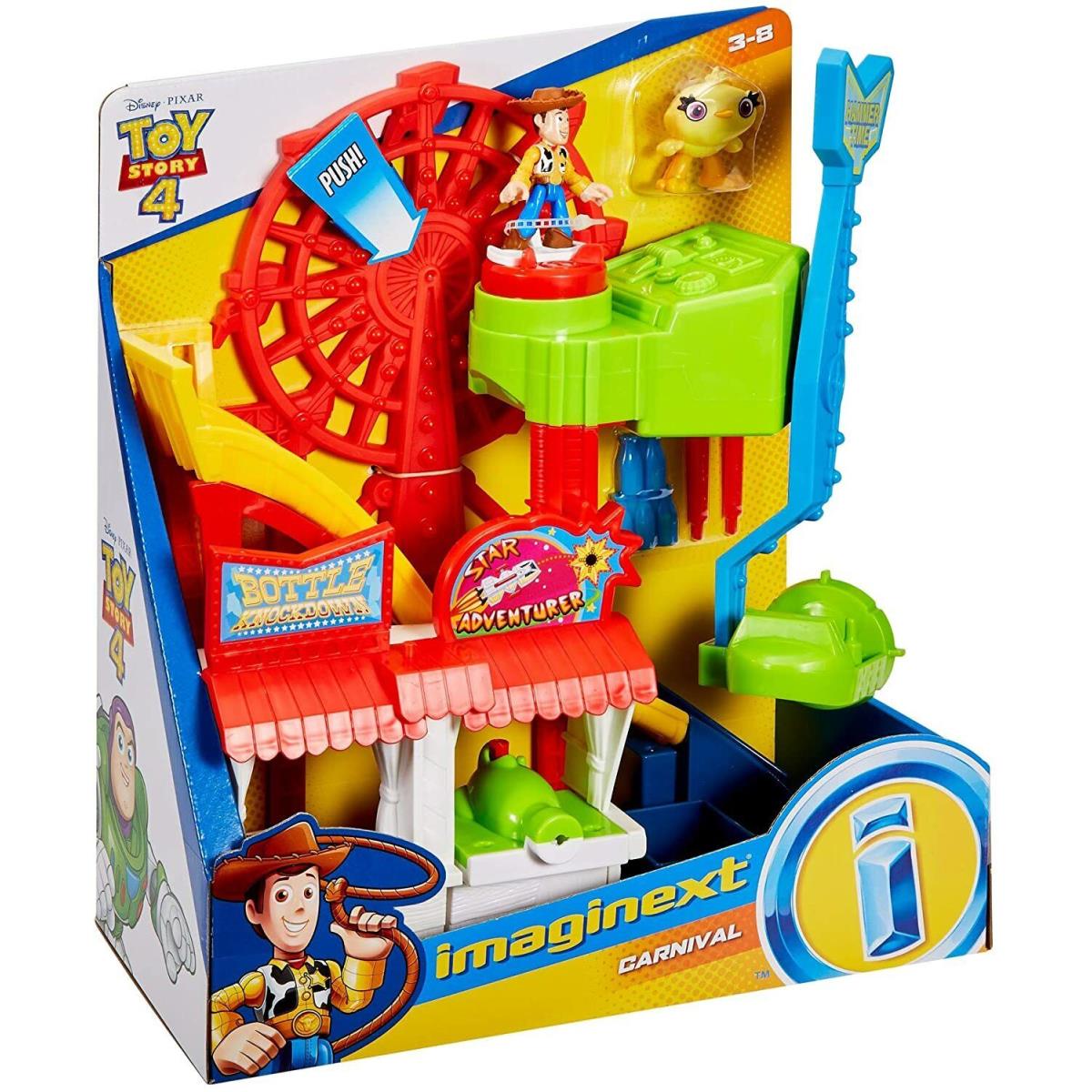 Fisher-price Imaginext Playset Featuring Disney Pix Toy Story Carnival Box