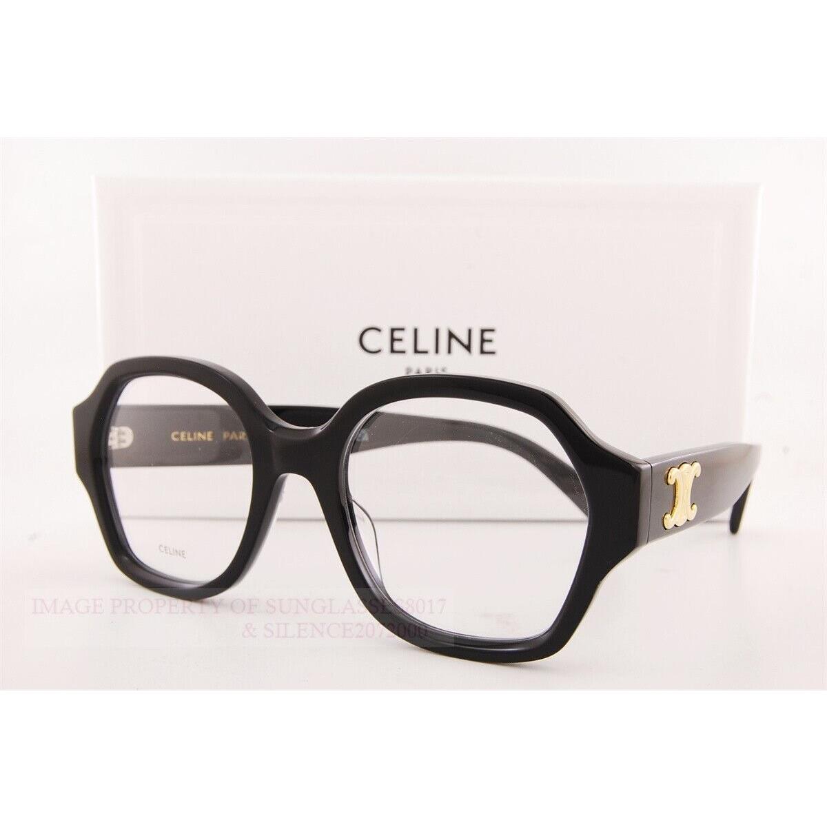 Celine Eyeglass Frames CL 50134I 001 Black For Men Women Size 52mm