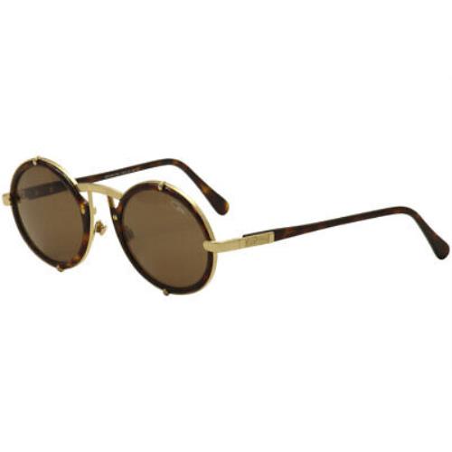 Cazal Legends Men`s 644 007 Havana/gold Fashion Sunglasses 53mm - Frame: Brown, Lens: Brown