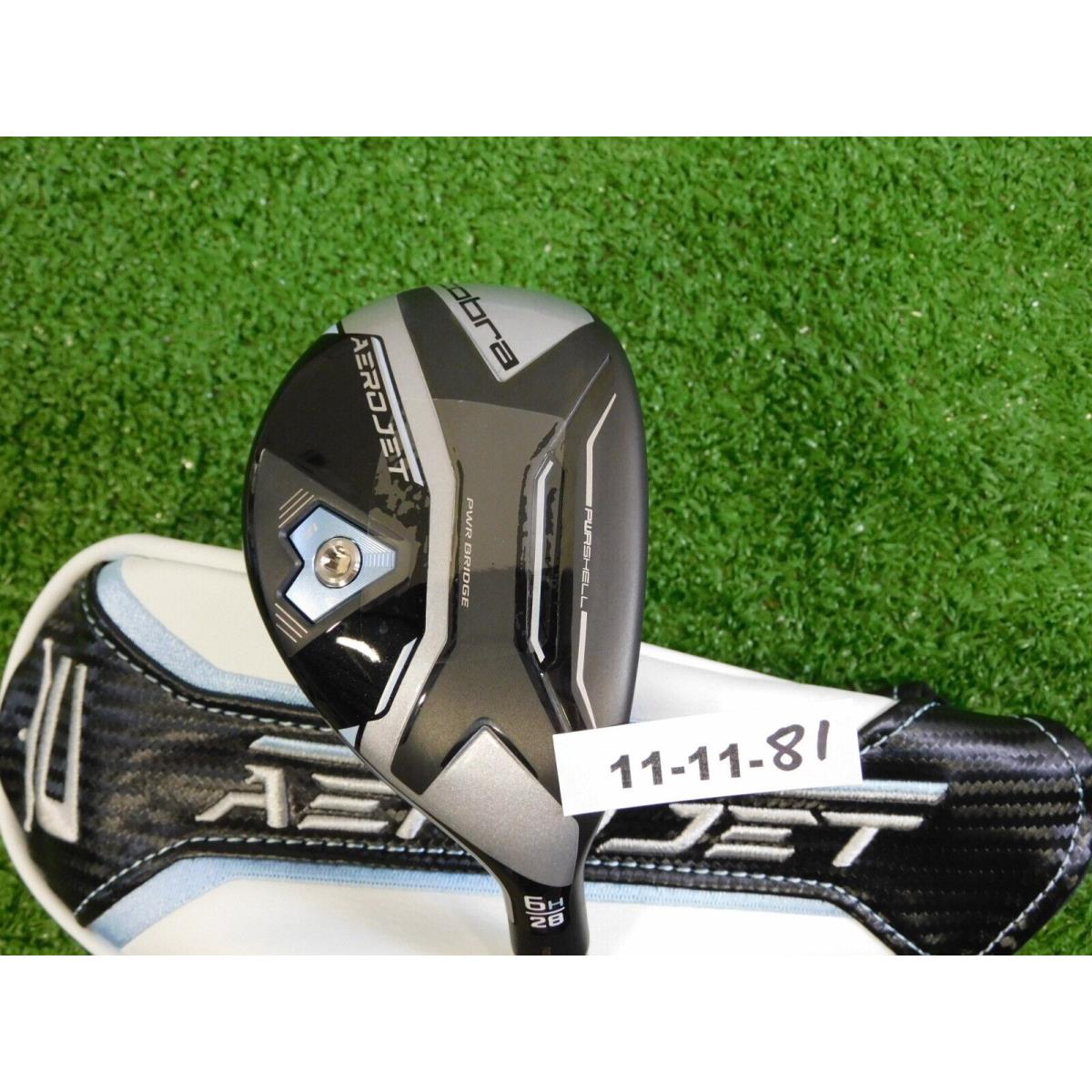 Cobra Aerojet 28 Womens 6 Hybrid Kbs Pgi 55 Ladies Graphite with Headcover