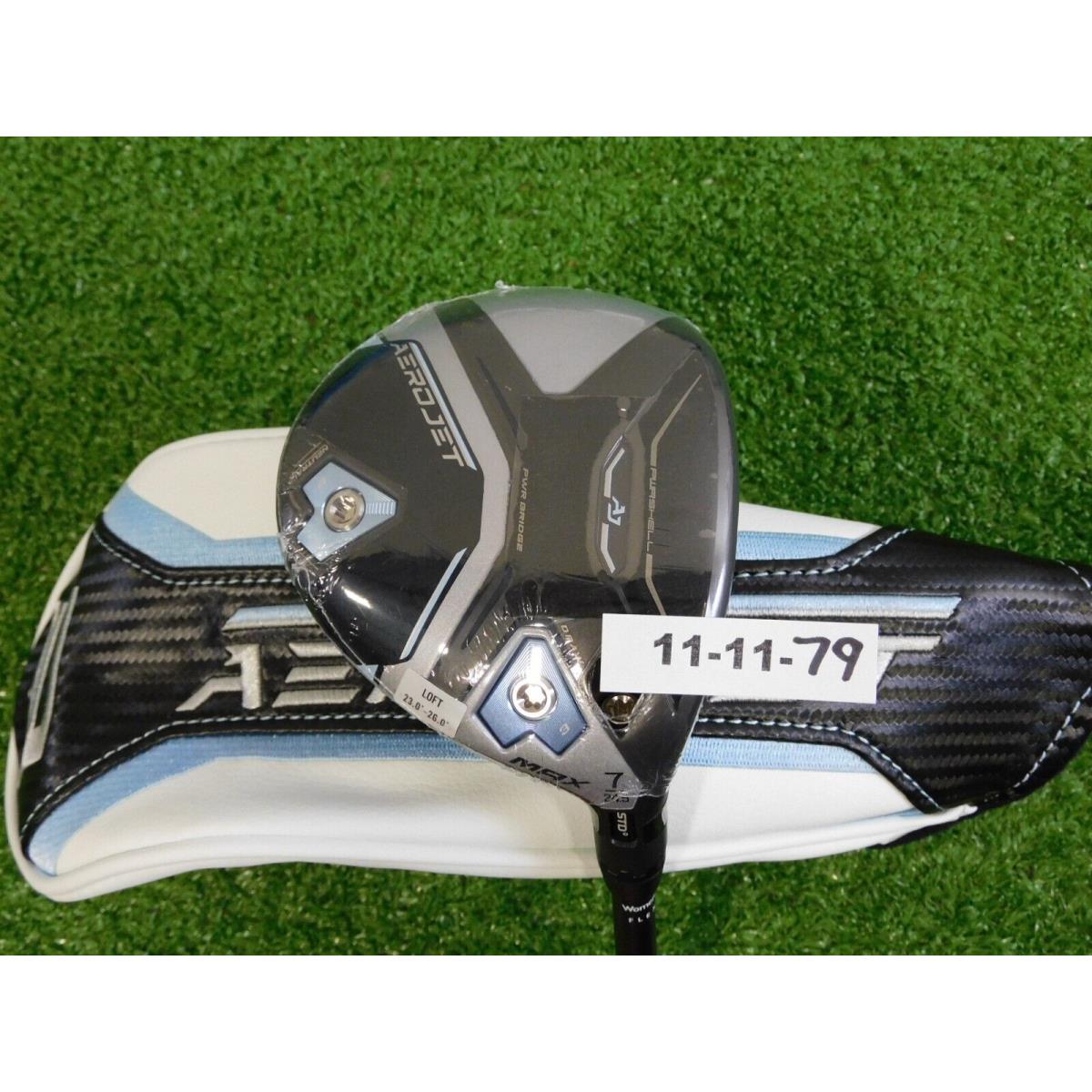 Cobra Aerojet Max 24.5 Womens 7 Wood Helium Nanocore 4F1 Ladies w Headcover