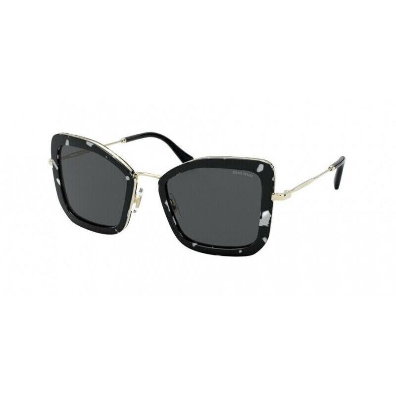 Miu Miu Sunglasses MU55VS PC75S0 51 Black Grey