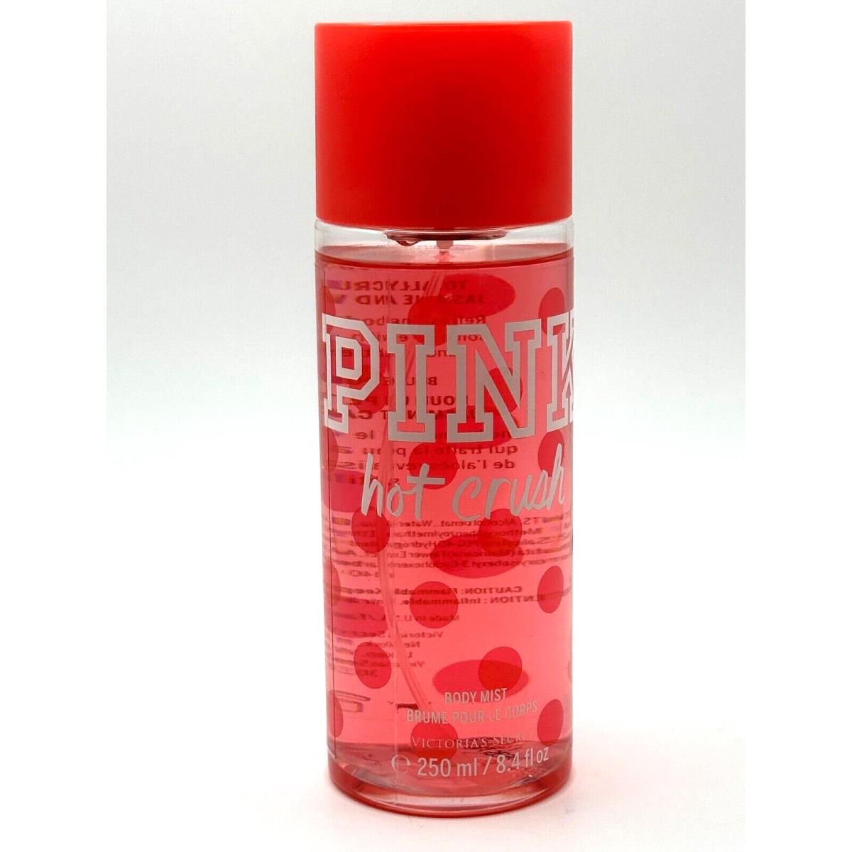 Victoria s Secret Pink Hot Crush Fragrance Mist Body Spray 250 ML