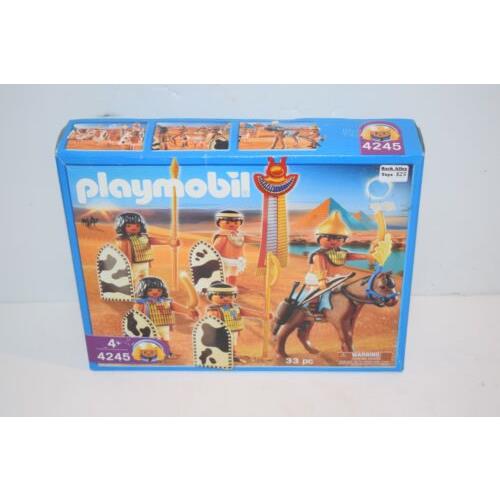 Playmobil 4245 : Egyptian Soldiers Set New- DWT13