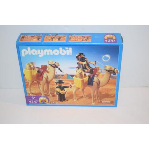 Playmobil 4247 Egyptian Tomb Raiders with Camels New- DWT12