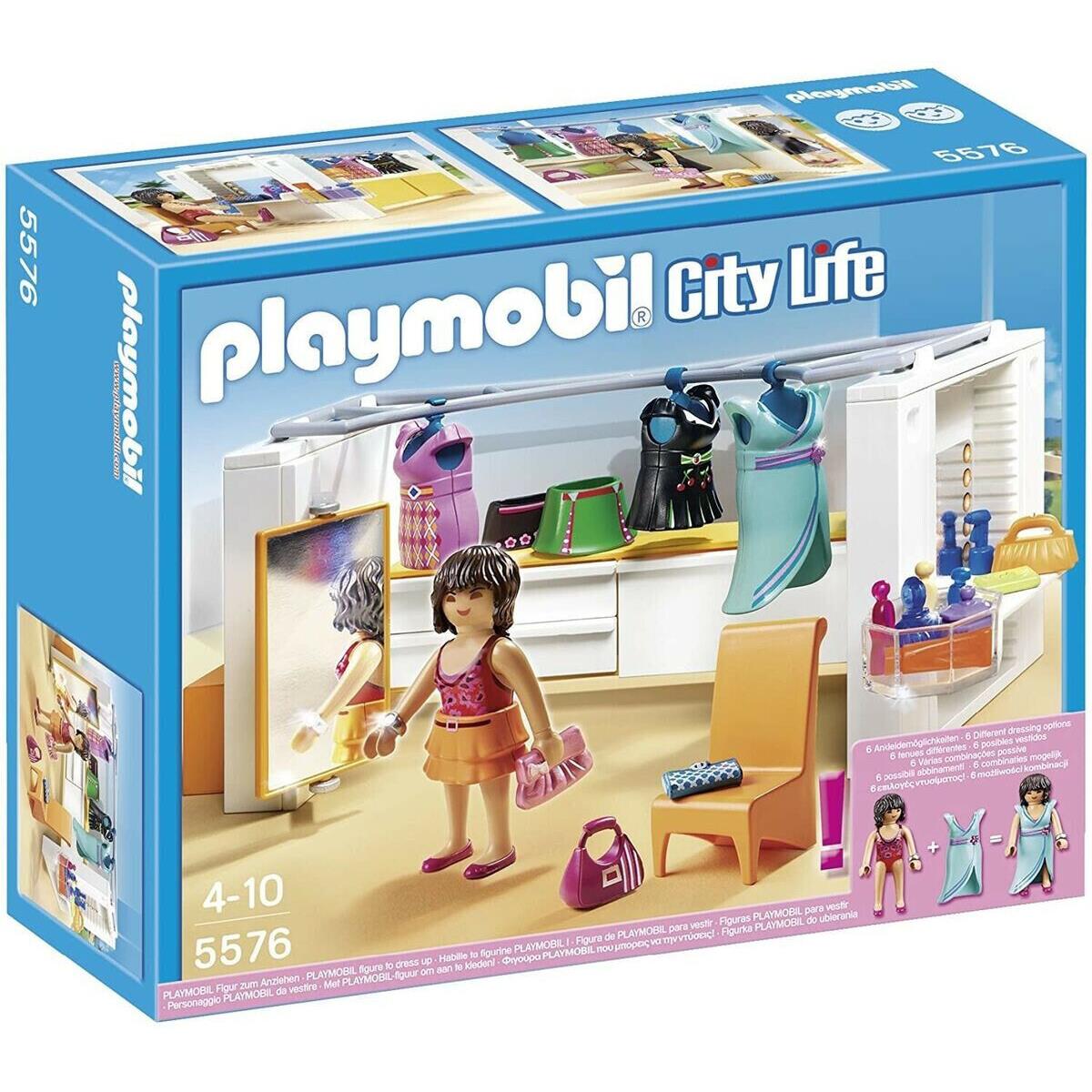Playmobil 5576 Luxury Mansion Modern Dressing Room Store Shopping City Life