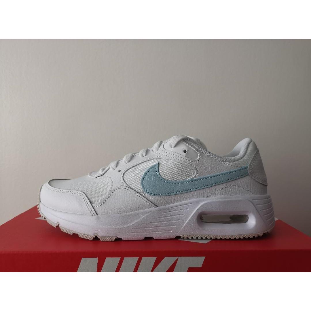 Womens Nike Airmax SC Run Sneakers Shoes - 10 White Blue