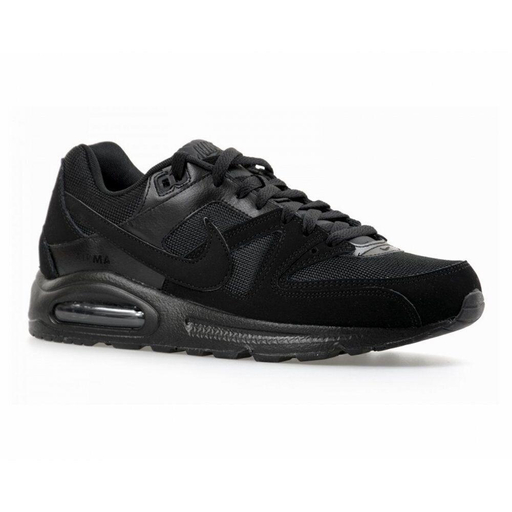 Nike Air Max Command 629993-020 Men`s Black Low Top Road Running Shoes CLK945 10