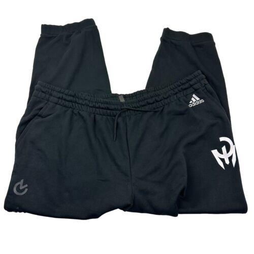 Adidas Patrick Mahomes Mens Joggers Sweatpants Black Cotton Fleece Lined 3XL