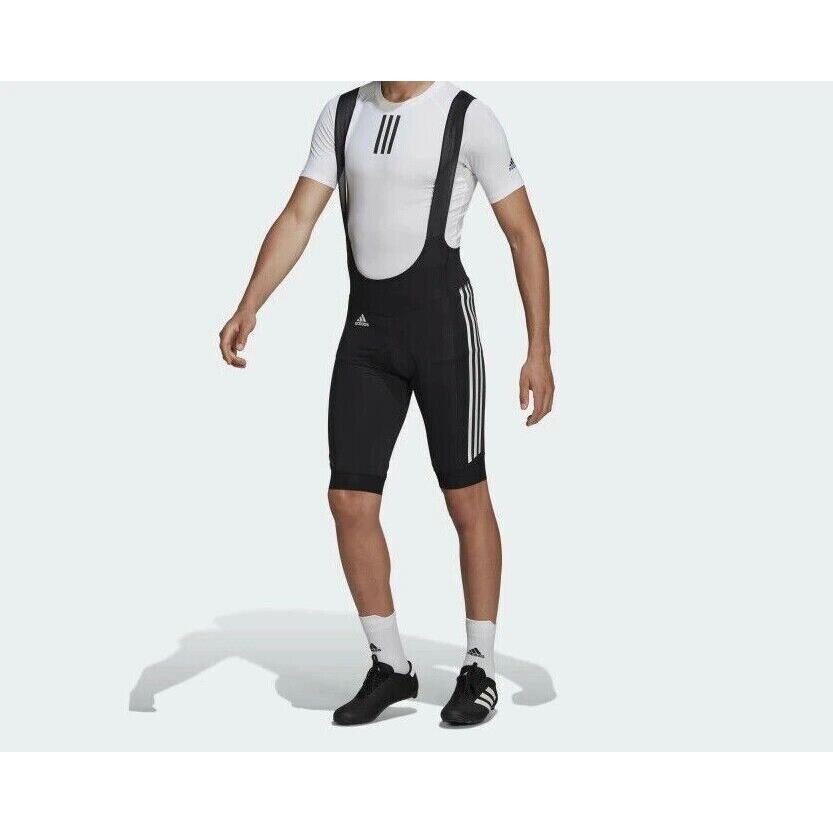 Adidas The Padded Cycling Bib Shorts Black sz XL