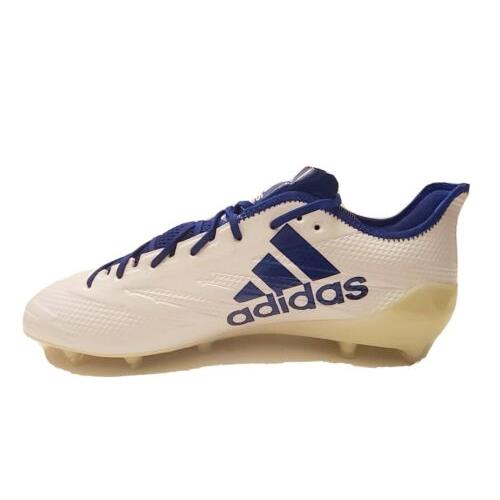 Adidas Adizero 5-Star 6.0 Low Cleats Blue and White Sneakers Mens Size 16