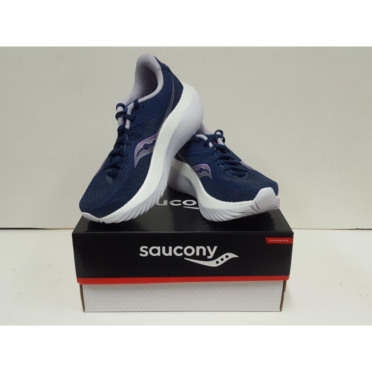 Saucony Kinvara Pro Women`s Running Shoes Indigo/Mauve (30)