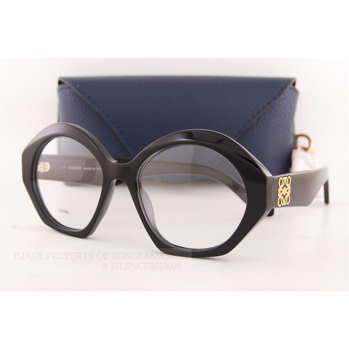 Loewe Eyeglass Frames LW 50057I 001 Black For Women Size 53mm