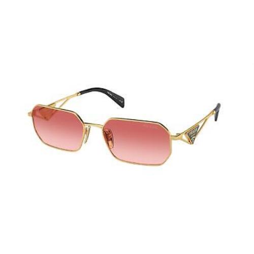 Prada A51S Sunglasses 5AK40C Gold