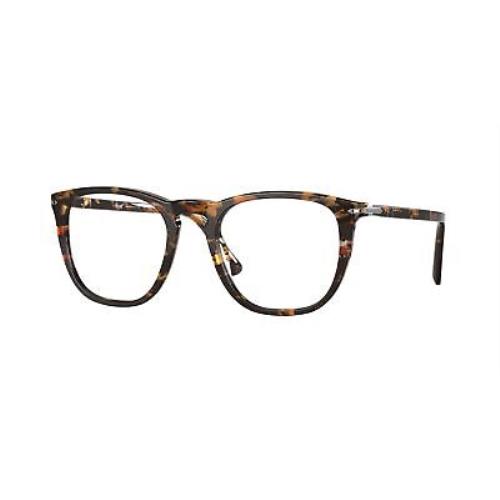 Persol PO3266V 1081 Pillow Havana Demo Lens 50 mm Unisex Eyeglasses