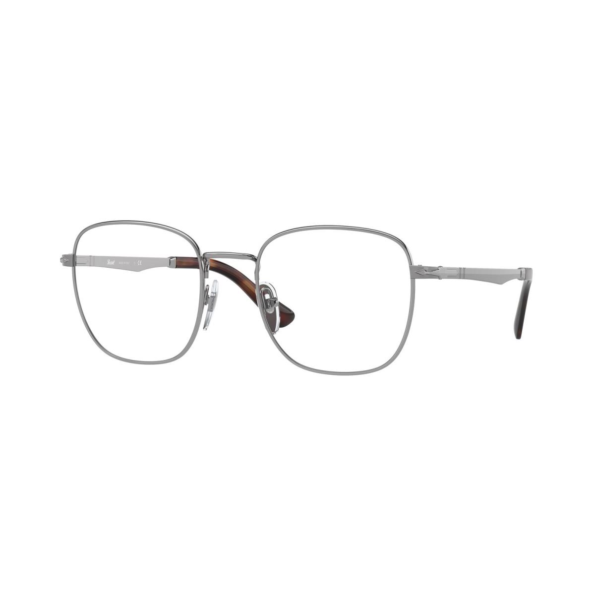 Persol PO2497V 513 Square Gunmetal Demo Lens 50 mm Unisex Eyeglasses