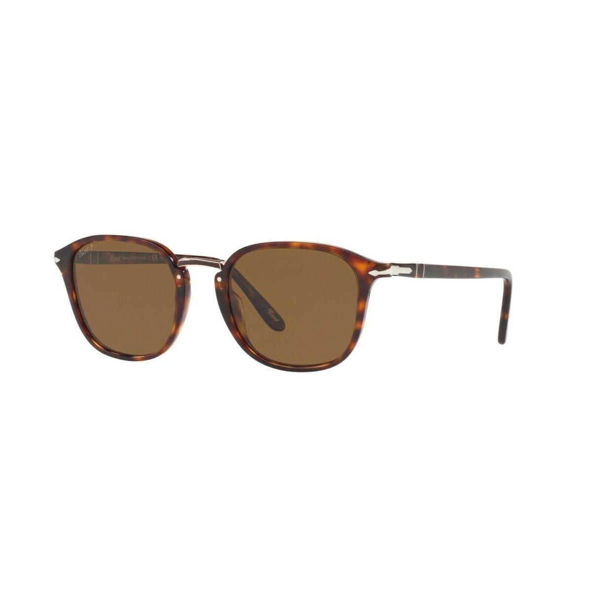 Persol PO3186S Phantos Sunglasses Havana/brown Polarized 53 mm