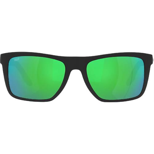 Costa Sunglasses-mainsail-matte Black W/green Mirror-580P