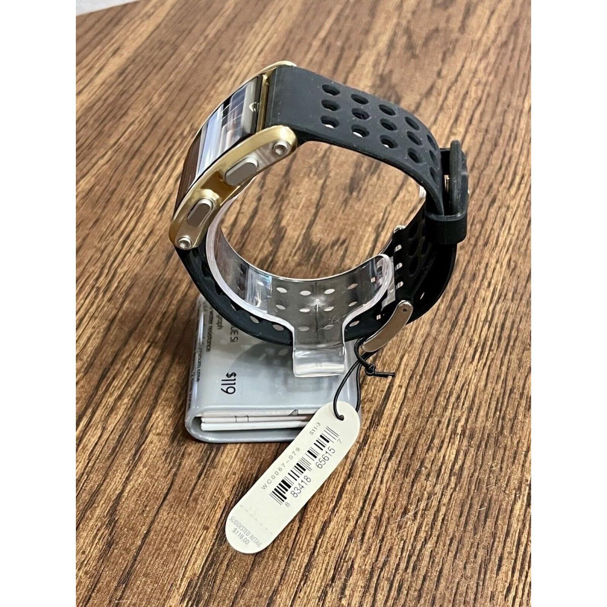 Nike Torque WC0067-079 Digital Watch Black/gold Needs Battery