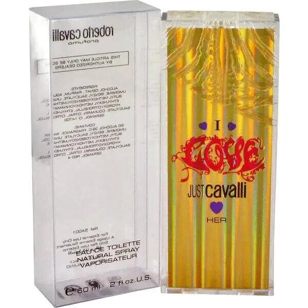 I Love Her Perfume By Roberto Cavalli For Women 2 oz Eau De Toilette Spray Tes