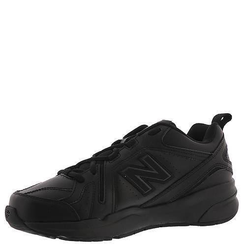 New Womens New Balance WX608V5 Black Black Leather Shoes Narrow (2A)