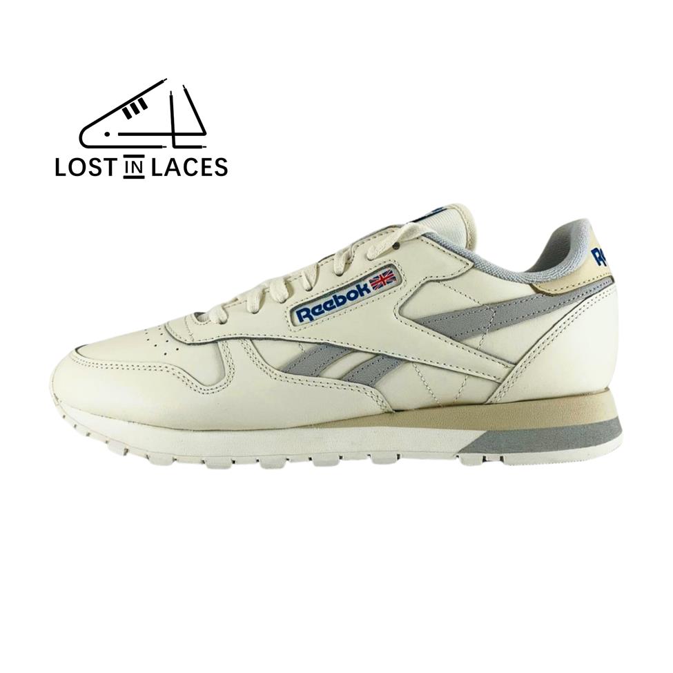 Reebok Classic Leather Chalk Alabaster Sneakers Shoes HQ2230 Men`s Sizes