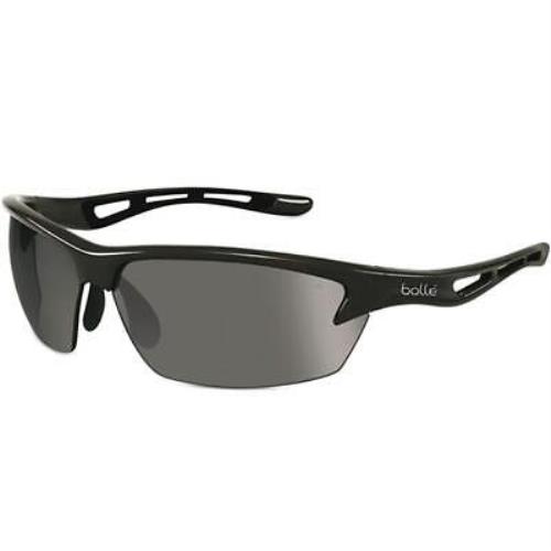 Bolle Bolt Sunglasses Black Shiny HD Polarized Tns Cat 3